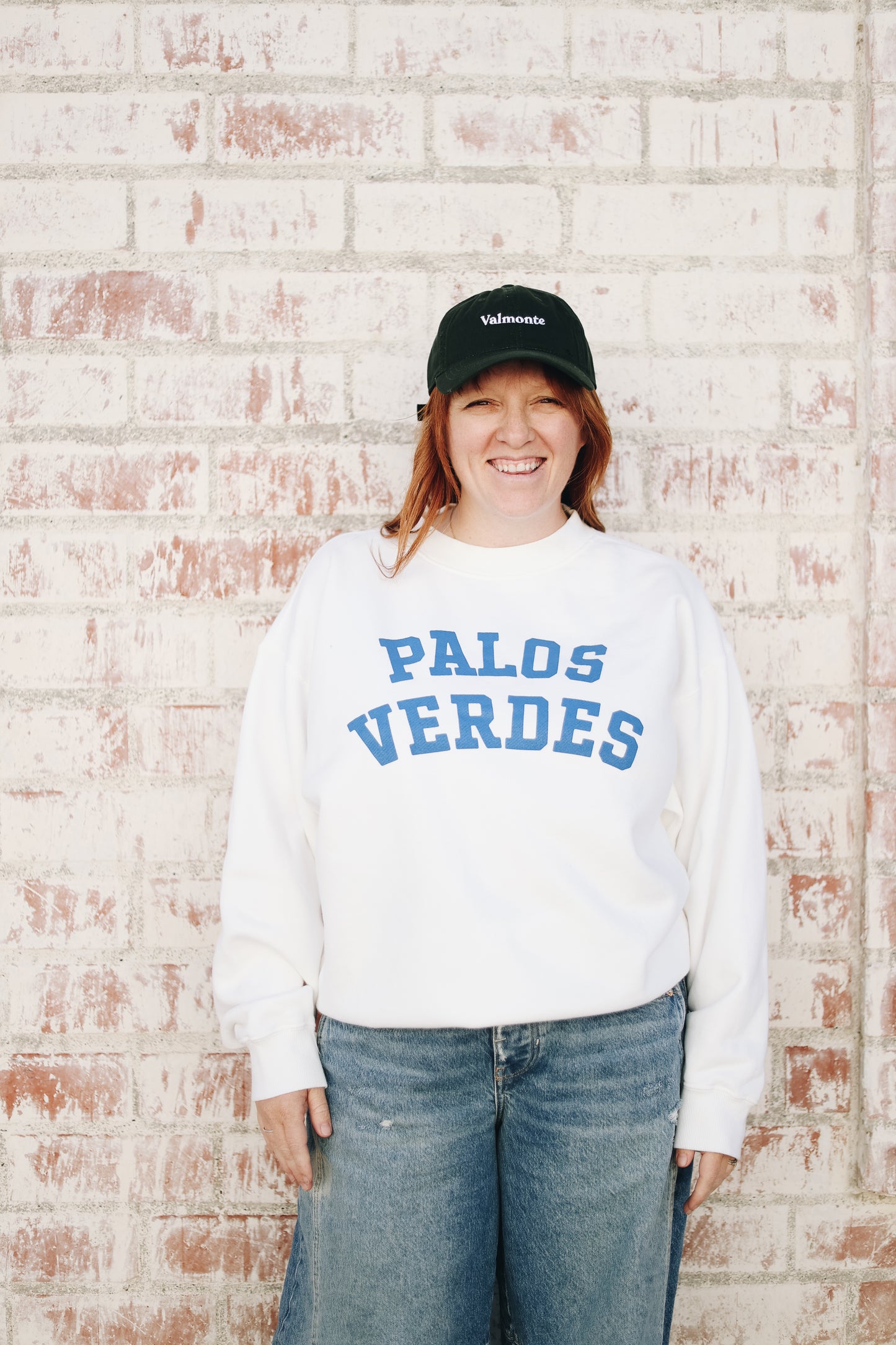 Palos Verdes Classic Crew in Cobalt