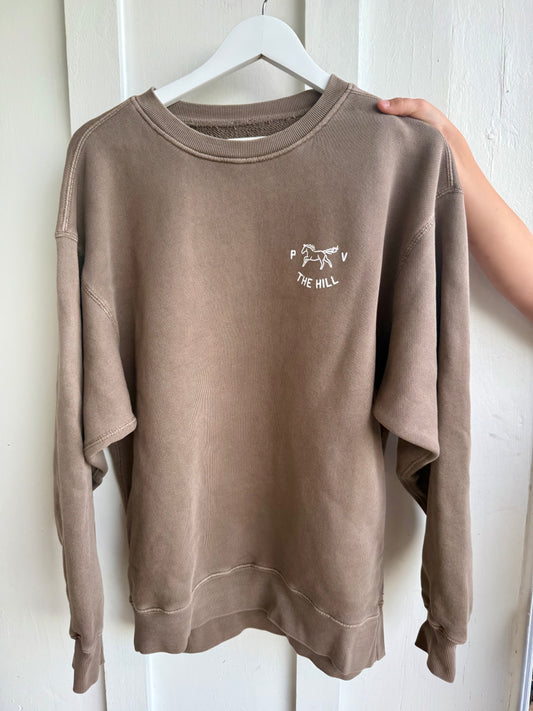 Horse on the Hill in Vintage Brown