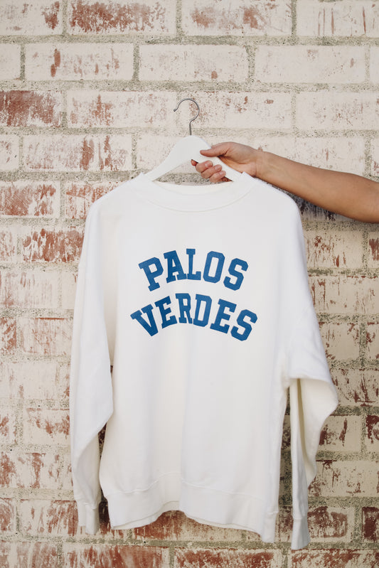 Palos Verdes Classic Crew in Cobalt